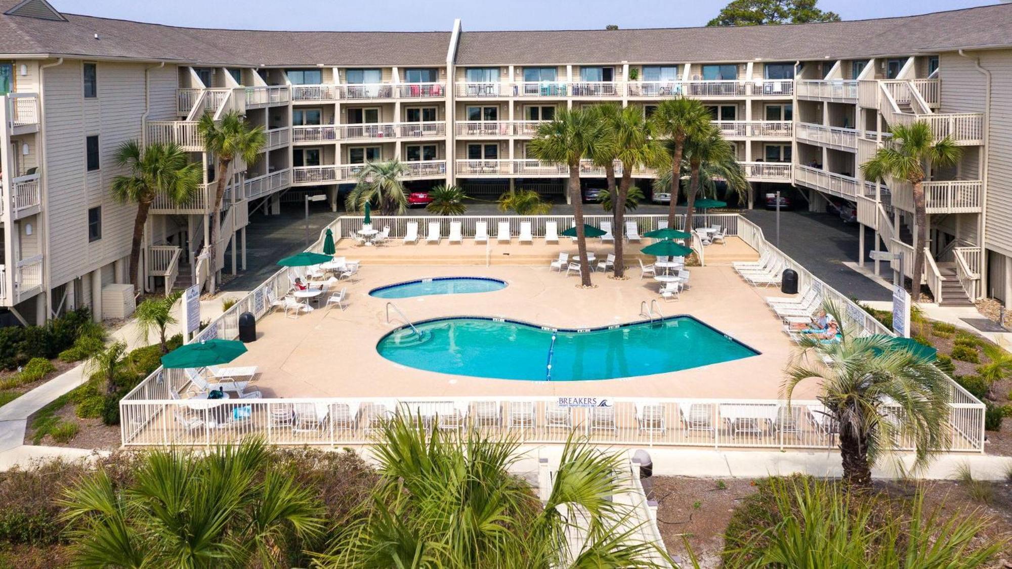 The Breakers #220 Beach Condo, Beautiful Ocean View At Coligny Beach, 4 N Forest Beach Drive Hilton Head, Walk To All Shops Restaurants, Renovated Jan 2024, Vacation Rental Hhi Llc Hilton Head Island Exterior foto